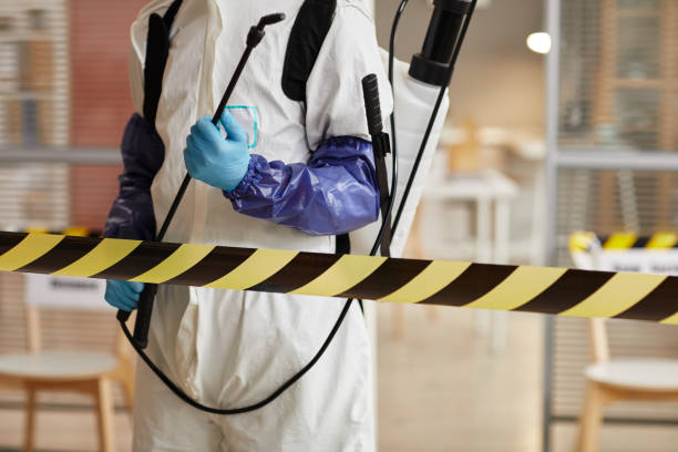 Professional Biohazard technician working in Bishop, CA
